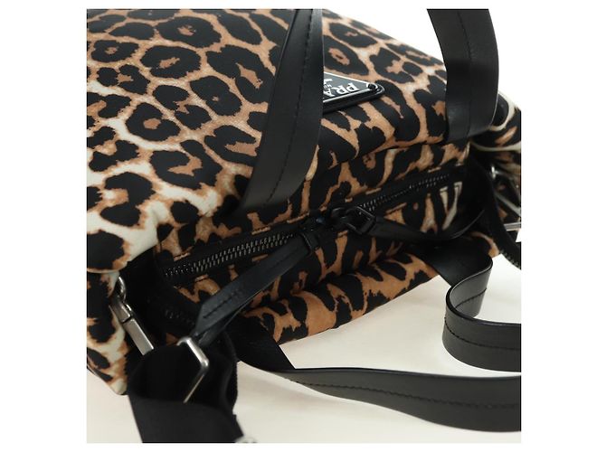 PRADA Borsa a Mano Nylon Pelle 2 in 1 Gialla Auth am11470SAV Giallo - vista 6