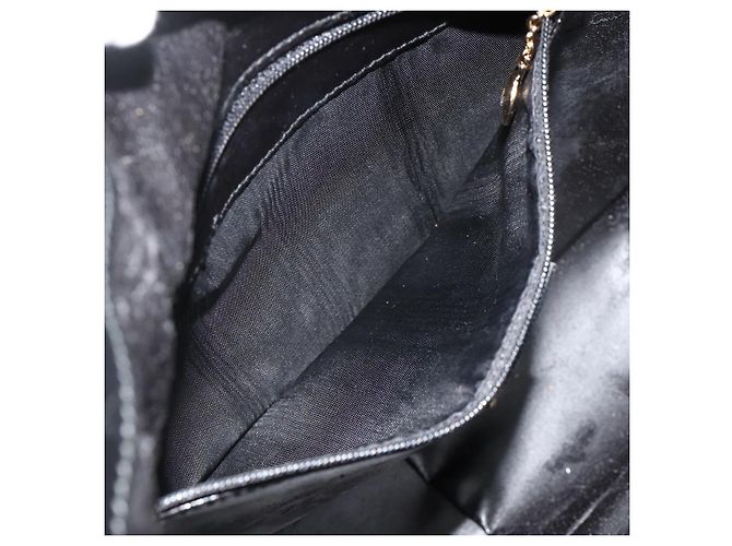 Borsa a Spalla Gucci Bamboo in Pelle 2 in 1 Nero Oro 001 1998 1638 Auth ep14094 - vista 11