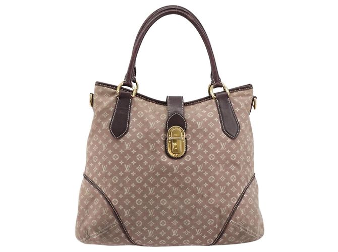 LOUIS VUITTON Borsa Monogram Idylle Elegy 2way Rosso seppia M56698 LV Auth ep13998 Marrone - vista 13