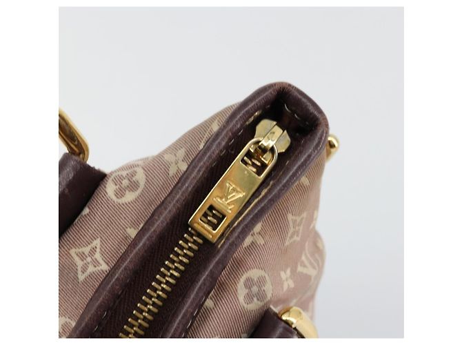 LOUIS VUITTON Borsa Monogram Idylle Elegy 2way Rosso seppia M56698 LV Auth ep13998 Marrone - vista 19