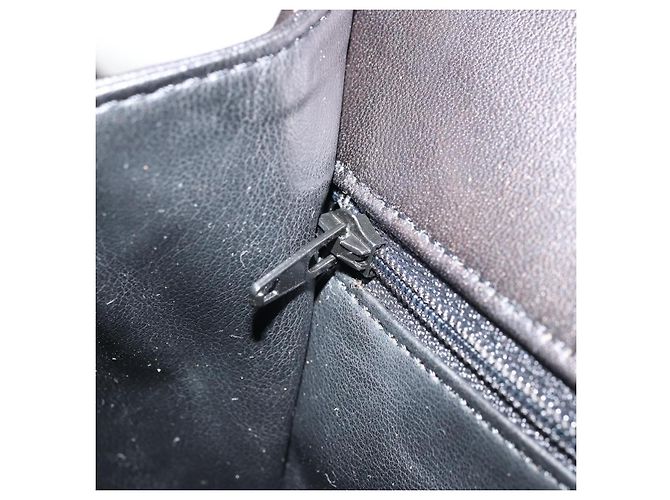 BALLY Borsa a Mano Trapuntata in Pelle 2 in 1 Nero Oro Auth BA12213A D'oro - vista 23
