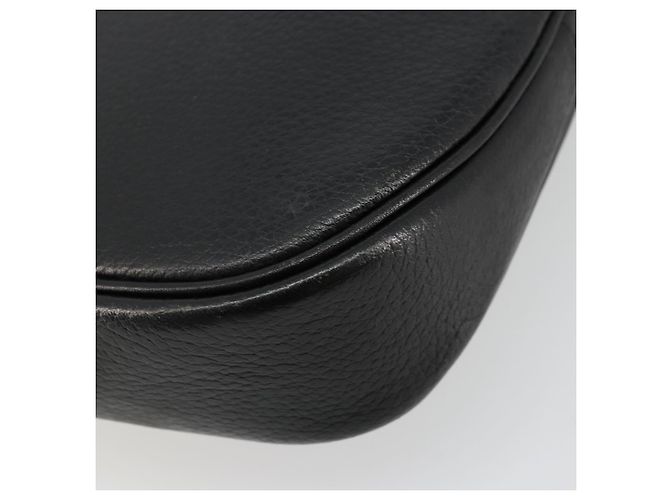 Borsa a Spalla Burberrys in Pelle Nera e Oro Auth ep14310 Nero D'oro - vista 16