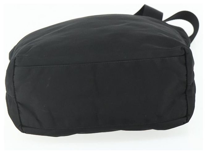 Prada Tote Bag aus schwarzem Nylon mit Silber authentisch ka4054 - Ansicht 5