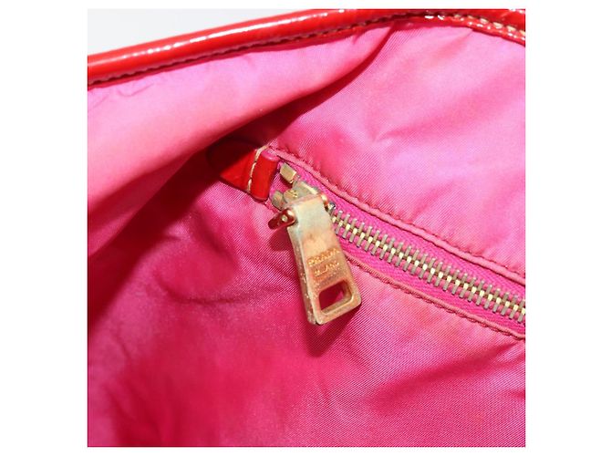 Borsa Tote Prada in Nylon Rosa Oro Auth bs34672 D'oro - vista 23
