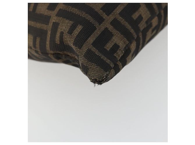 FENDI Zucca Canvas Tote Bag Schwarz Braun Auth 176230 - Ansicht 15