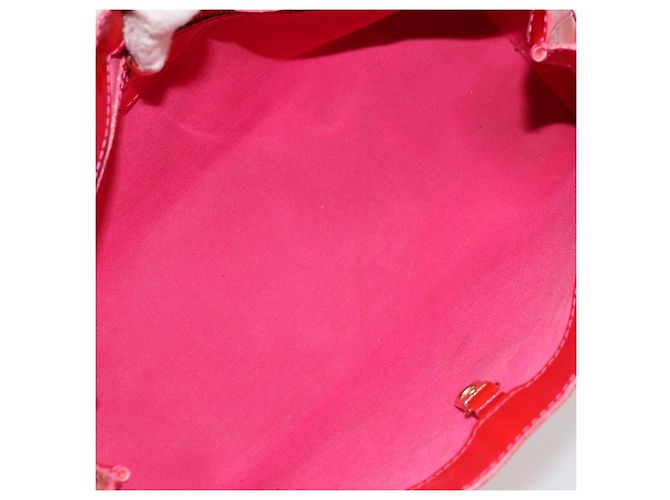 LOUIS VUITTON Borsa a Mano Monogram Vernis Wilshire PM Rose Pop M93643 Auth 176731 Rosa - vista 11
