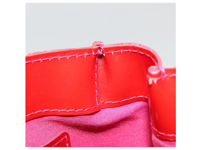 LOUIS VUITTON Borsa a Mano Monogram Vernis Wilshire PM Rose Pop M93643 Auth 176731 Rosa - vista 12
