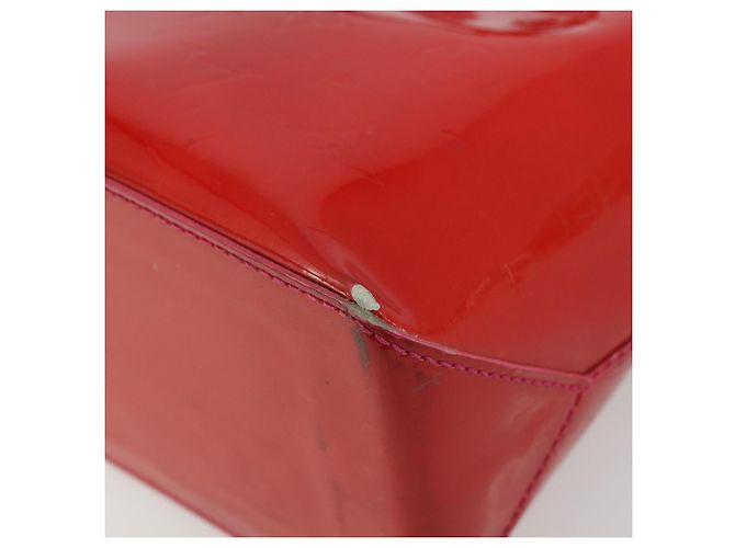 LOUIS VUITTON Borsa a Mano Monogram Vernis Wilshire PM Rose Pop M93643 Auth 176731 Rosa - vista 15