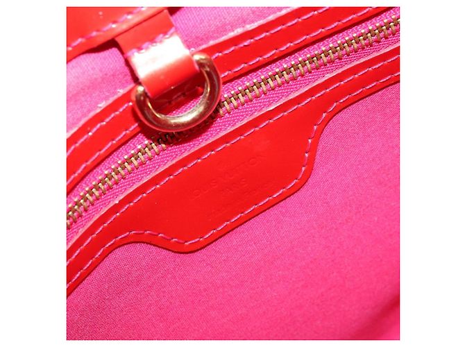 LOUIS VUITTON Borsa a Mano Monogram Vernis Wilshire PM Rose Pop M93643 Auth 176731 Rosa - vista 18