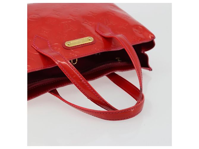 LOUIS VUITTON Borsa a Mano Monogram Vernis Wilshire PM Rose Pop M93643 Auth 176731 Rosa - vista 7