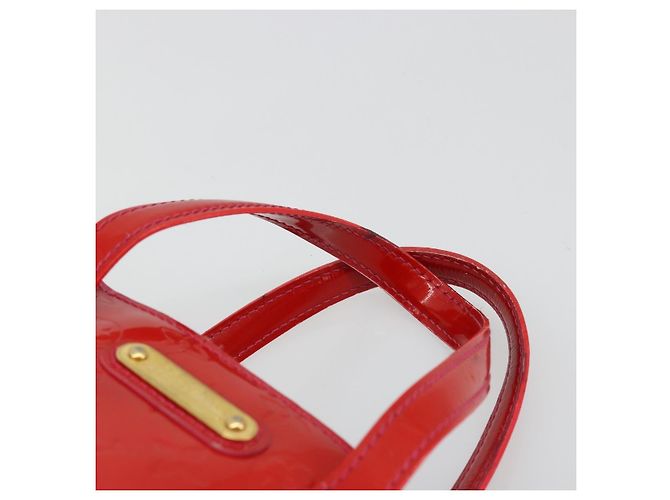 LOUIS VUITTON Borsa a Mano Monogram Vernis Wilshire PM Rose Pop M93643 Auth 176731 Rosa - vista 8