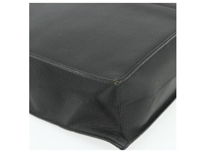 Cartier Borsa Tote in pelle nera e oro Auth bs34621 Nero D'oro - vista 14
