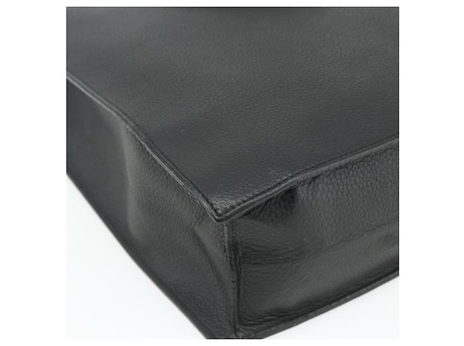 Cartier Borsa Tote in pelle nera e oro Auth bs34621 Nero D'oro - vista 16