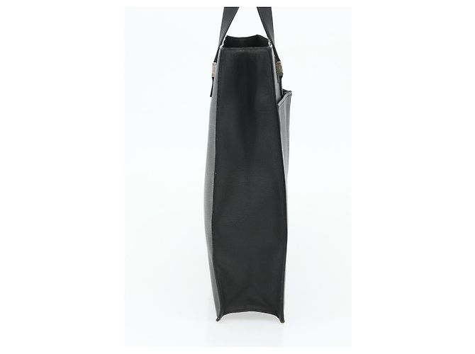 Cartier Borsa Tote in pelle nera e oro Auth bs34621 Nero D'oro - vista 3