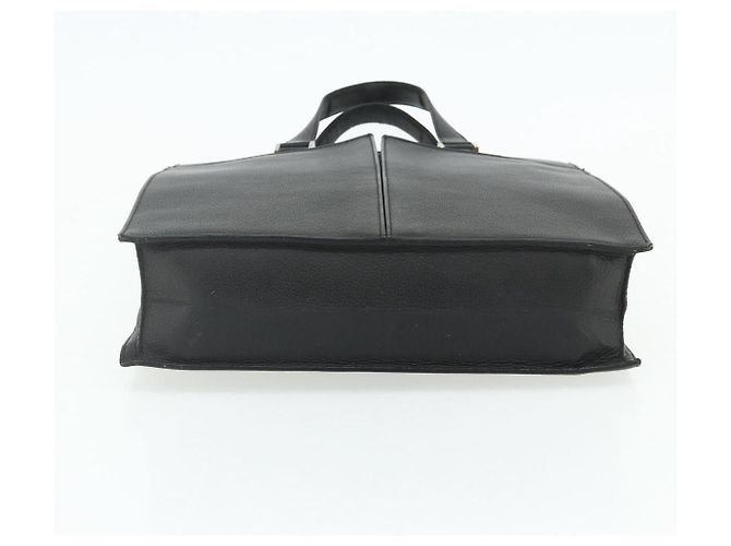 Cartier Borsa Tote in pelle nera e oro Auth bs34621 Nero D'oro - vista 5