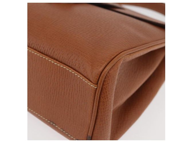 LOEWE Borsa a Mano in Pelle 2 in 1 Marrone Oro Auth ep14461 D'oro - vista 15