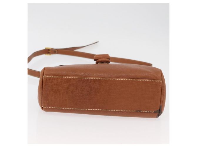 LOEWE Borsa a Mano in Pelle 2 in 1 Marrone Oro Auth ep14461 D'oro - vista 5