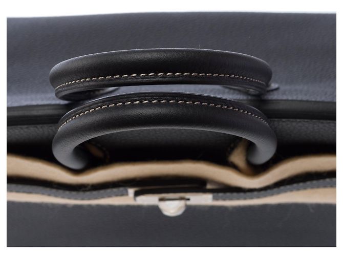 Hermès Borsa HERMES Birkin 25 in Pelle Nera - 103470 Nero - vista 10