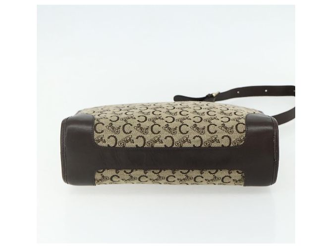 Céline Borsa a Spalla Celine C Sulky in Tela Beige Oro Auth 176618 D'oro - vista 5