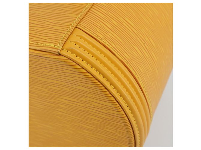 LOUIS VUITTON Borsa a Mano Epi Cannes Gialla M48039 LV Auth ep14185A Giallo - vista 16