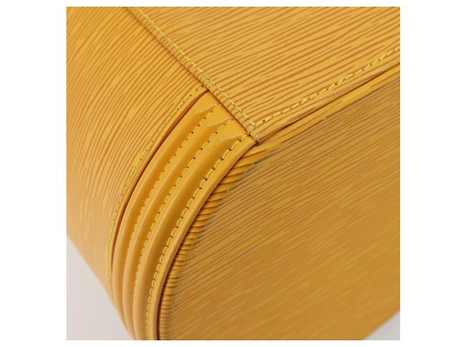 LOUIS VUITTON Borsa a Mano Epi Cannes Gialla M48039 LV Auth ep14185A Giallo - vista 17