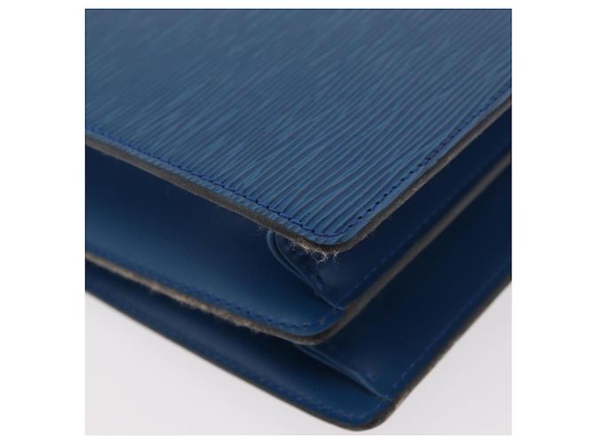 LOUIS VUITTON Borsa a Mano Epi Concorde Blu M52135 LV Auth 176249 - vista 15