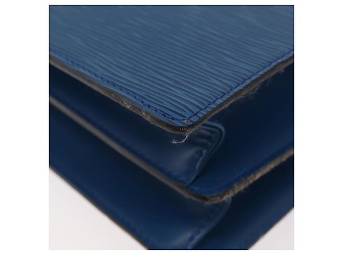 LOUIS VUITTON Borsa a Mano Epi Concorde Blu M52135 LV Auth 176249 - vista 16