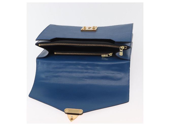 LOUIS VUITTON Borsa a Mano Epi Concorde Blu M52135 LV Auth 176249 - vista 18
