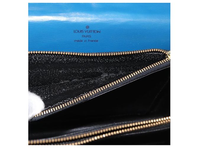 LOUIS VUITTON Borsa a Mano Epi Concorde Blu M52135 LV Auth 176249 - vista 27
