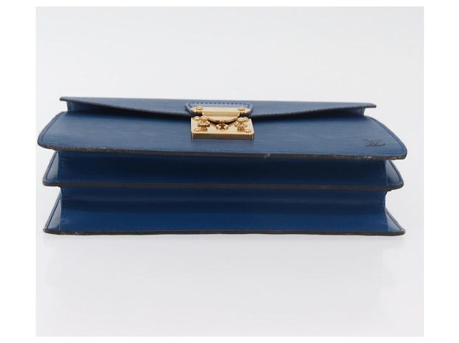 LOUIS VUITTON Borsa a Mano Epi Concorde Blu M52135 LV Auth 176249 - vista 5