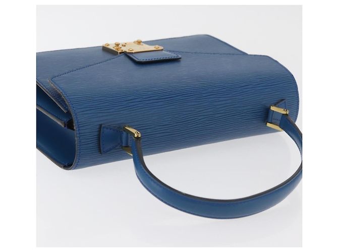LOUIS VUITTON Borsa a Mano Epi Concorde Blu M52135 LV Auth 176249 - vista 6
