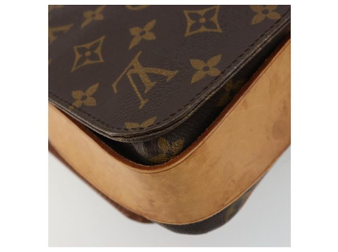 LOUIS VUITTON Borsa a Spalla Monogram Cartouchiere MM M51253 LV Auth BA12218 Monogramma - vista 17
