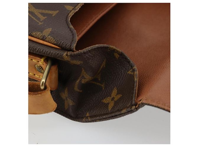 LOUIS VUITTON Borsa a Spalla Monogram Cartouchiere MM M51253 LV Auth BA12218 Monogramma - vista 21