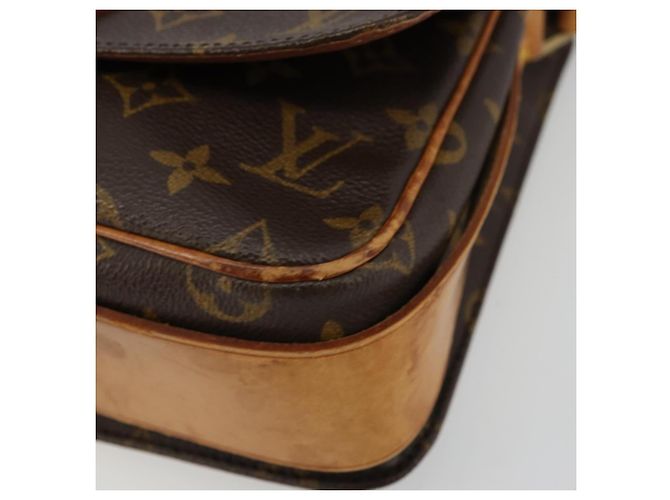 LOUIS VUITTON Borsa a Spalla Monogram Cartouchiere MM M51253 LV Auth BA12218 Monogramma - vista 8