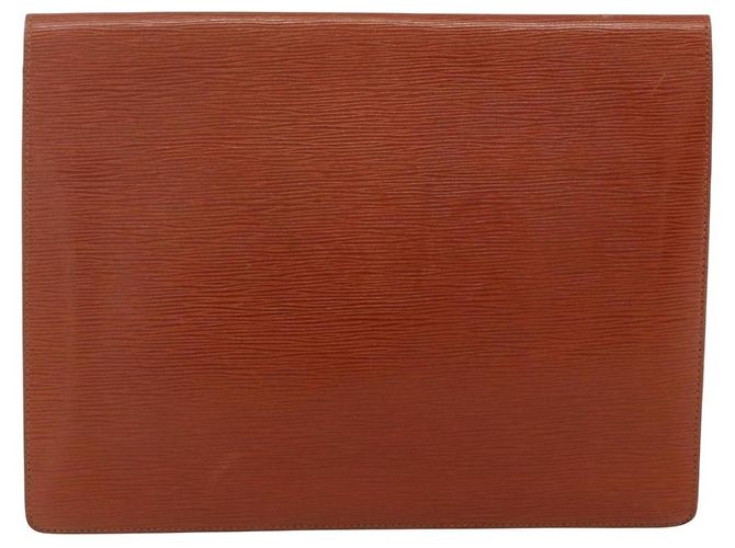 LOUIS VUITTON Epi Porta Documenti Senatur Briefcase Marrone M54453 LV Auth 175107 - vista 2