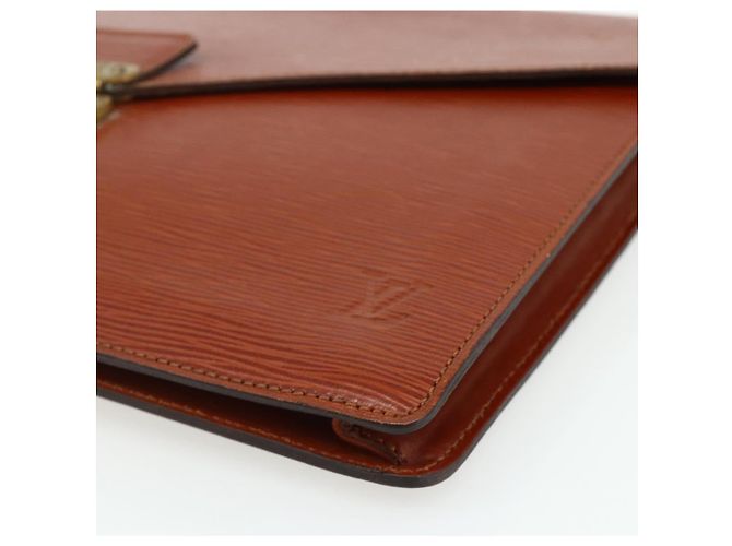 LOUIS VUITTON Epi Porta Documenti Senatur Briefcase Marrone M54453 LV Auth 175107 - vista 7