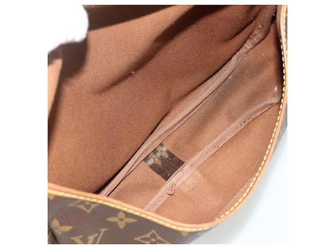 LOUIS VUITTON Borsa a Spalla Monogram Saumur 30 M42256 LV Auth bs34502 Monogramma - vista 11