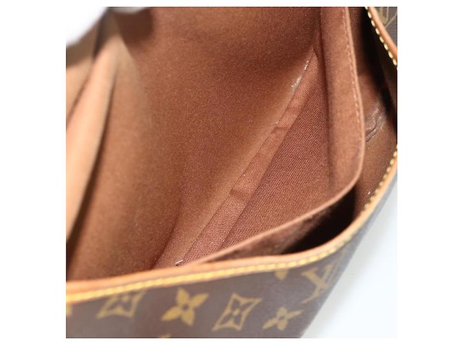 LOUIS VUITTON Borsa a Spalla Monogram Saumur 30 M42256 LV Auth bs34502 Monogramma - vista 23