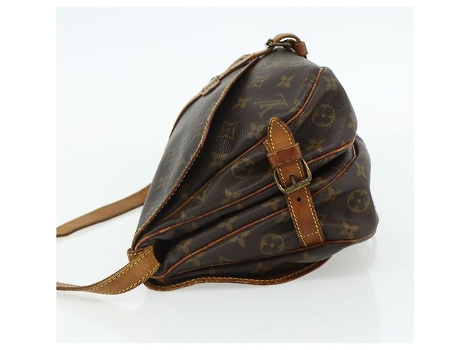 LOUIS VUITTON Borsa a Spalla Monogram Saumur 30 M42256 LV Auth bs34502 Monogramma - vista 3