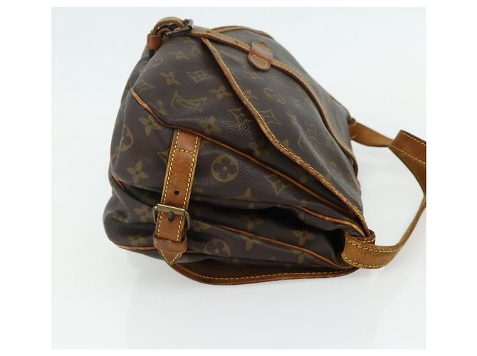 LOUIS VUITTON Borsa a Spalla Monogram Saumur 30 M42256 LV Auth bs34502 Monogramma - vista 4