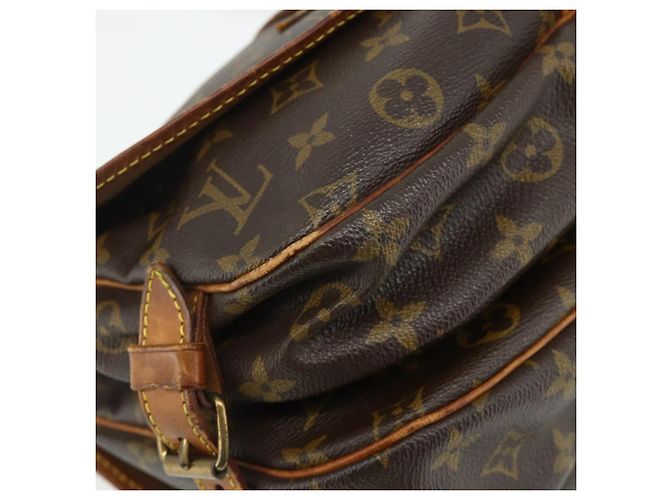 LOUIS VUITTON Borsa a Spalla Monogram Saumur 30 M42256 LV Auth bs34502 Monogramma - vista 9