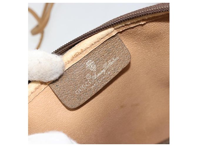 Bolso de Hombro GG Supreme Gucci Beige Oro 97 02 068 Auth ep14104 Dorado - vista 18