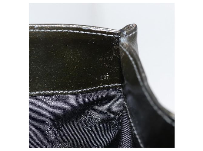 Borsa LOEWE in pelle 2 in 1 nera argento autentica ep14013 Nero - vista 12