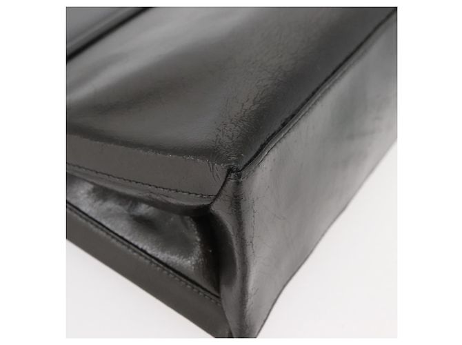 Borsa LOEWE in pelle 2 in 1 nera argento autentica ep14013 Nero - vista 17