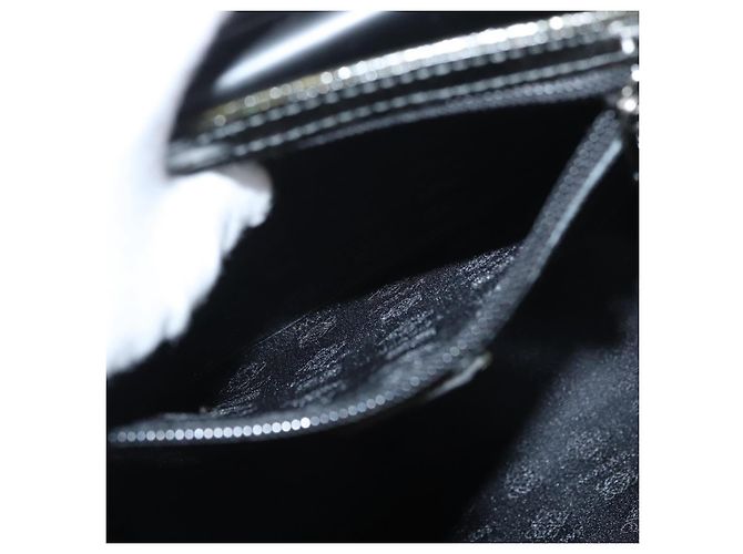 Borsa LOEWE in pelle 2 in 1 nera argento autentica ep14013 Nero - vista 23