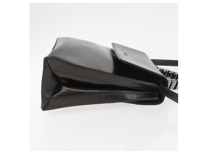 Borsa LOEWE in pelle 2 in 1 nera argento autentica ep14013 Nero - vista 3