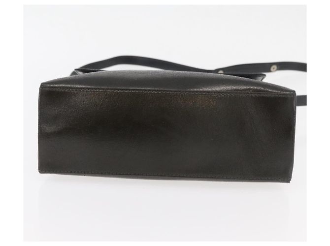 Borsa LOEWE in pelle 2 in 1 nera argento autentica ep14013 Nero - vista 5