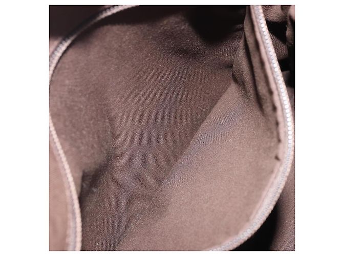 Borsa a Spalla GG Canvas Gucci Beige Argento 145857 Auth 176293 - vista 21