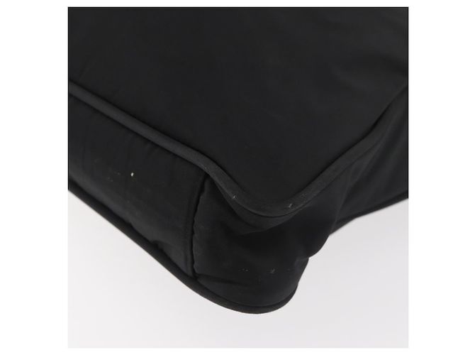 Prada Tote Bag aus schwarzem Nylon mit silberner Authentizität ep14354A - Ansicht 14