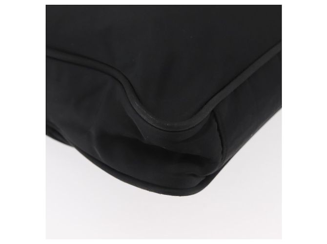 Prada Tote Bag aus schwarzem Nylon mit silberner Authentizität ep14354A - Ansicht 15